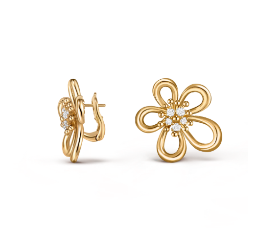 [⭐Hyrra Jewelry]FLOWERLACE EARRINGS