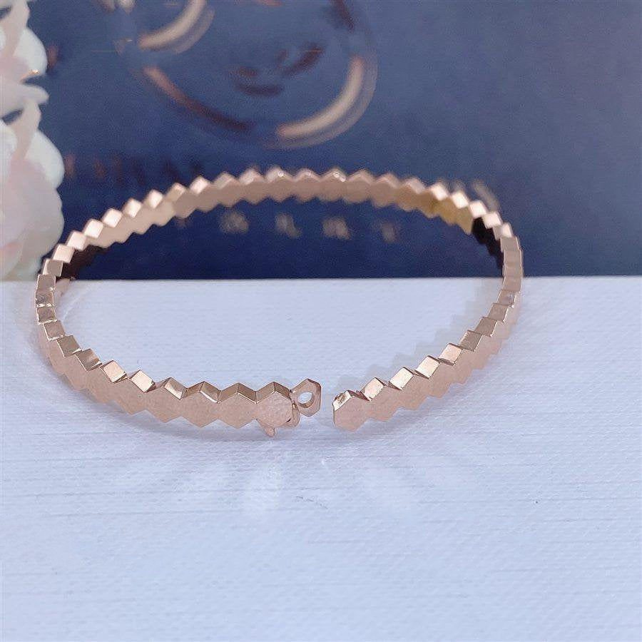 [⭐Hyrra Jewelry]BEE LOVE PINK GOLD BRACELET