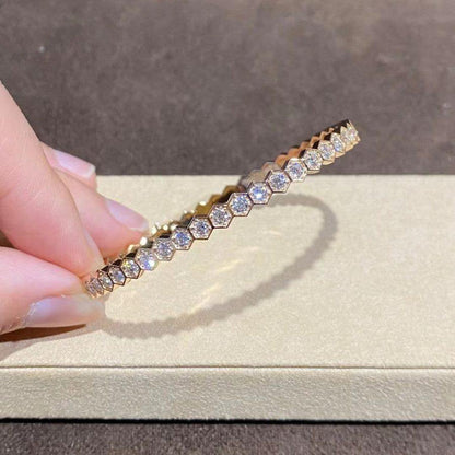 [⭐Hyrra Jewelry]BEE LOVE GOLD BRACELET FULL DIAMOND