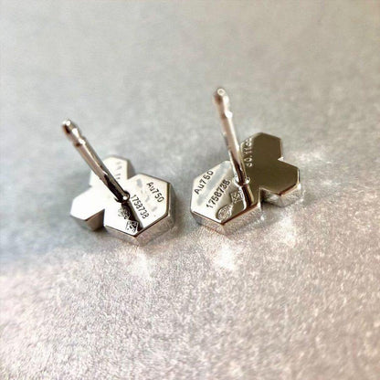 [⭐Hyrra Jewelry]BEE LOVE SILVER DIAMOND EARRINGS