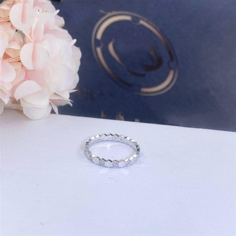 [⭐Hyrra Jewelry]BEE LOVE RING SILVER DIAMOND