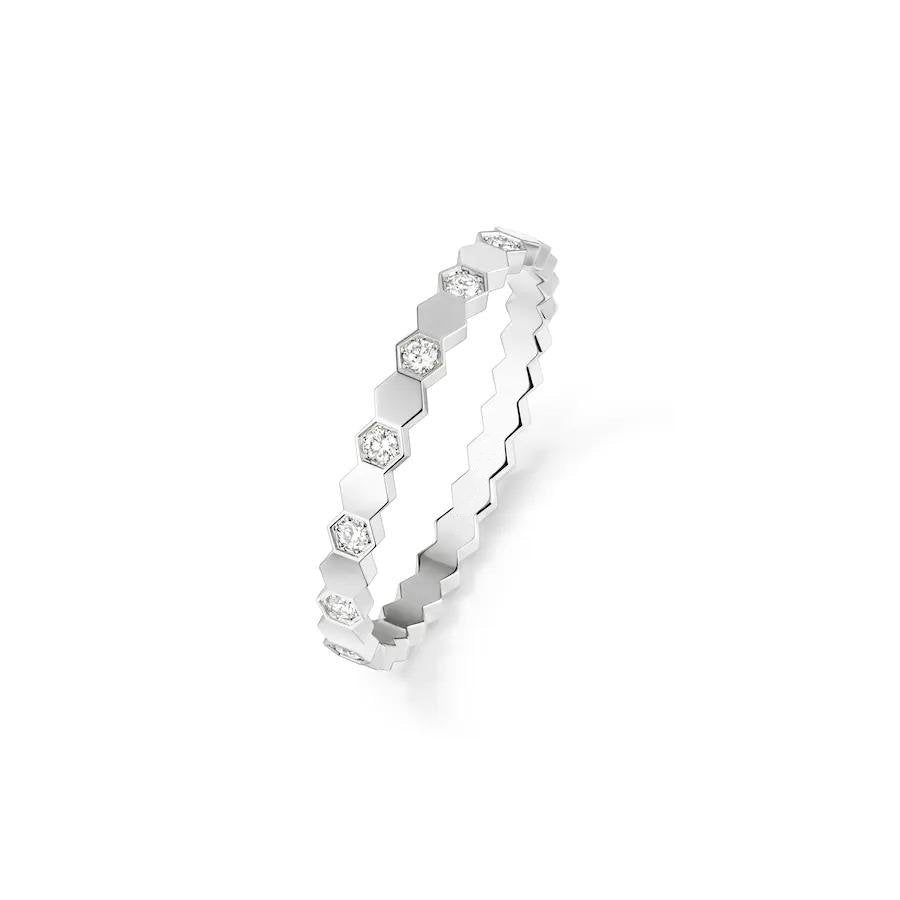 [⭐Hyrra Jewelry]BEE LOVE RING SILVER DIAMOND