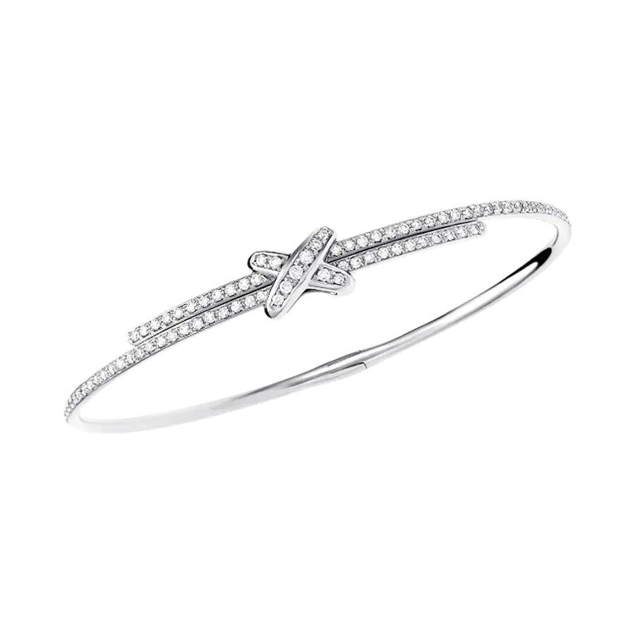 [⭐Hyrra Jewelry]JEUX DE BRACELET DIAMONDS SILVER