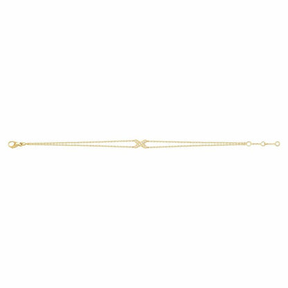 [⭐Hyrra Jewelry]JEUX BRACELET GOLD DIAMOND