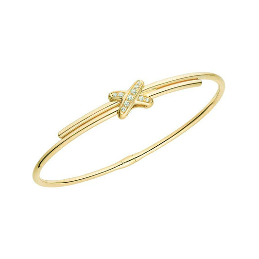 [⭐Hyrra Jewelry]JEUX DE BRACELET GOLD DIAMONDS