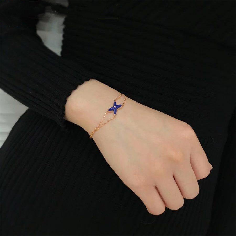 [⭐Hyrra Jewelry]Hollow Design Four-Leaf Clover Flower Shape Ring