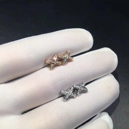 [⭐Hyrra Jewelry]JEUX DE DIAMOND EARRINGS