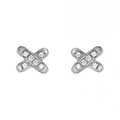 [⭐Hyrra Jewelry]JEUX DE DIAMOND EARRINGS