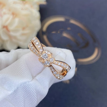 [⭐Hyrra Jewelry]LIENS PINK GOLD DIAMOND RING