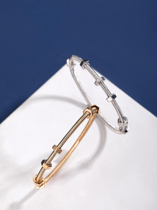[⭐Hyrra Jewelry jewelrys]CT THREADED BRACELET