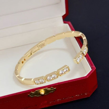 [⭐Hyrra Jewelry jewelrys]LOVE DIAMOND OPEN  BRACELET