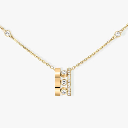 [⭐Hyrra Jewelry]CHAIN MOVE ROMANE PEDAND NECKLACE