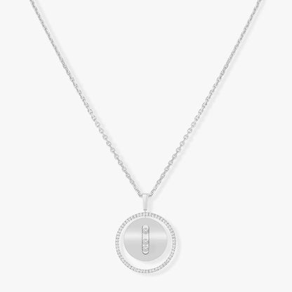 [⭐Hyrra Jewelry]Demo MOVE MM SILVER DIAMOND NECKLACE