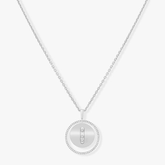 [⭐Hyrra Jewelry]Demo MOVE MM SILVER DIAMOND NECKLACE