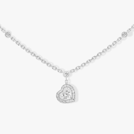 [⭐Hyrra Jewelry]JOY HEART DIAMOND NECKLACE