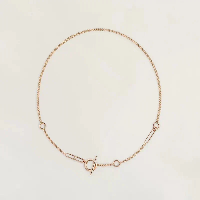 [⭐Hyrra Jewelry]HM STERLING CHAINE D'ANCRE HEART