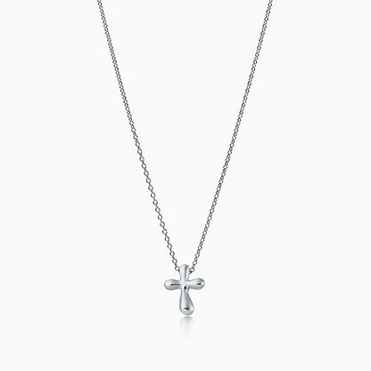 [Hyrra Jewelry]CROSS PENDANT MINI BARE CROSS NECKLACE