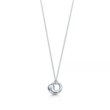 [Hyrra Jewelry]SNAIL PEDANT SILVER NECKLACE