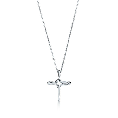 [Hyrra Jewelry]CROSS NECKLACE STERLING SILVER MATERIAL