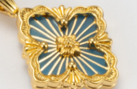 [⭐Hyrra Jewelry] B.C.L SMALL SIZE  ENAMEL NECKLACE（Various colors)