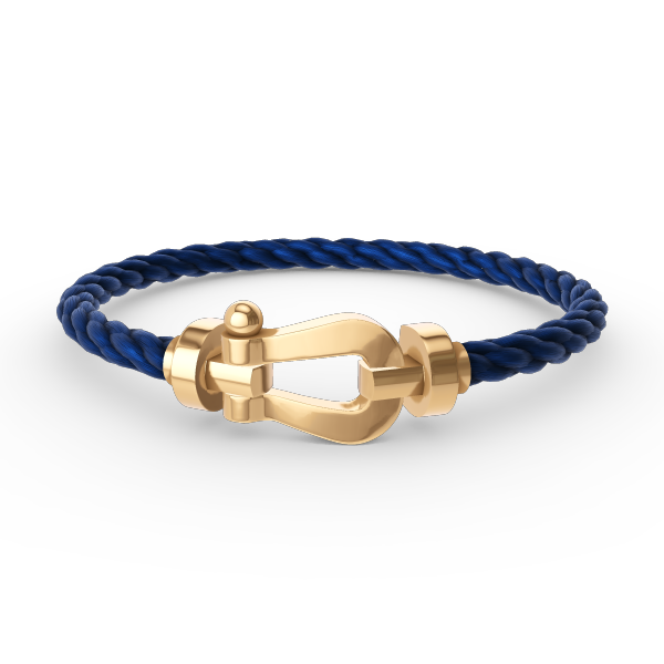 [⭐Hyrra Jewelry]FORCE LARGE HORSESHOE NO DIAMOND BRACELET GOLD