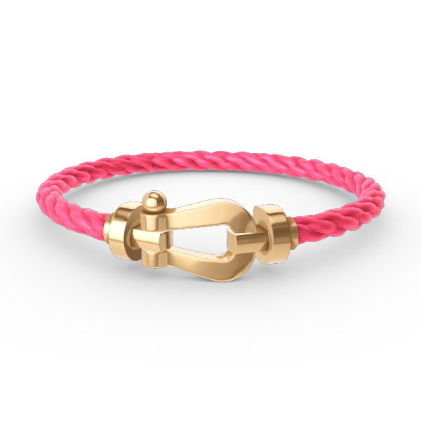 [⭐Hyrra Jewelry]FORCE LARGE HORSESHOE NO DIAMOND BRACELET GOLD