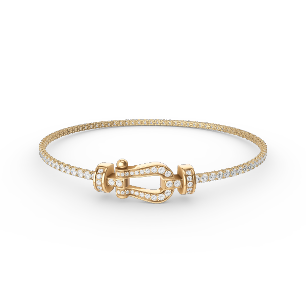 [⭐Hyrra Jewelry]FORCE  HORSESHOE  DIAMOND TENNIS BRACELET