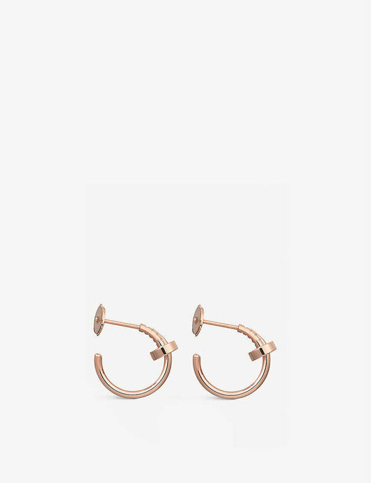 [⭐Hyrra Jewelry]JUSTE EARRINGS PINK GOLD