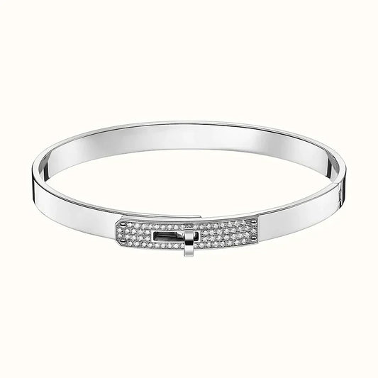 [⭐Hyrra Jewelry]KELLY SILVER DIAMOND BRACELET