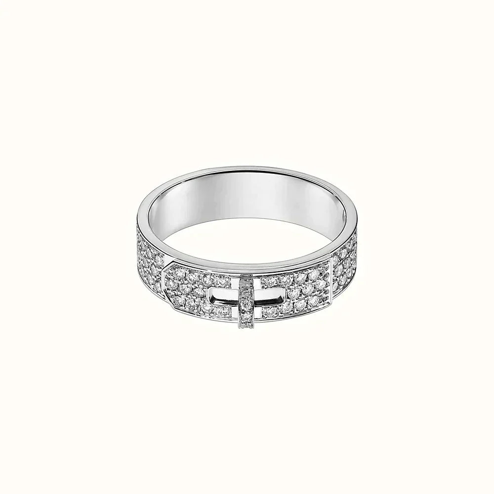 [⭐Hyrra Jewelry]KELLY SILVER DIAMOND RING
