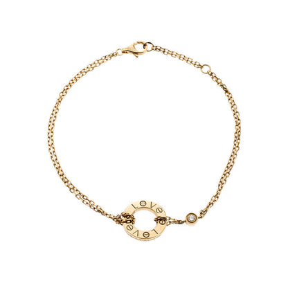 [⭐Hyrra Jewelry]LOVE BRACELET 2 DIAMOND