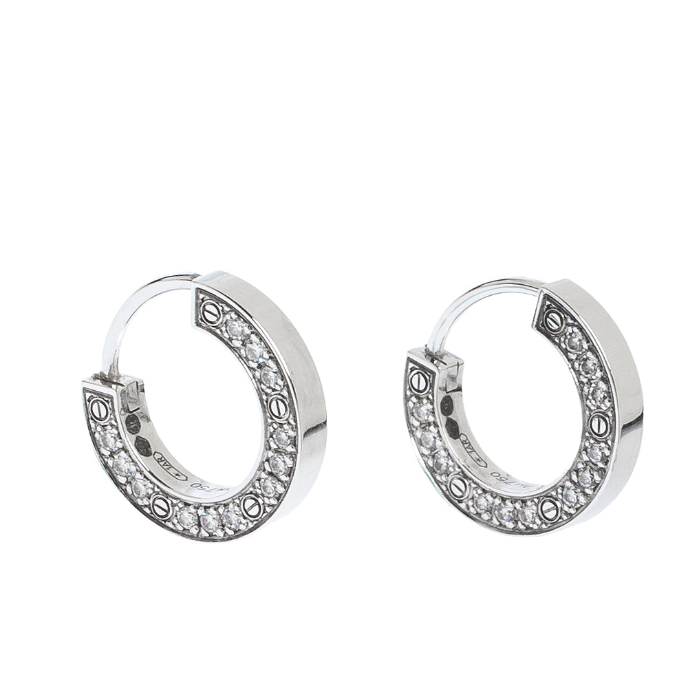 [⭐Hyrra Jewelry]LOVE DIAMOND EARRINGS