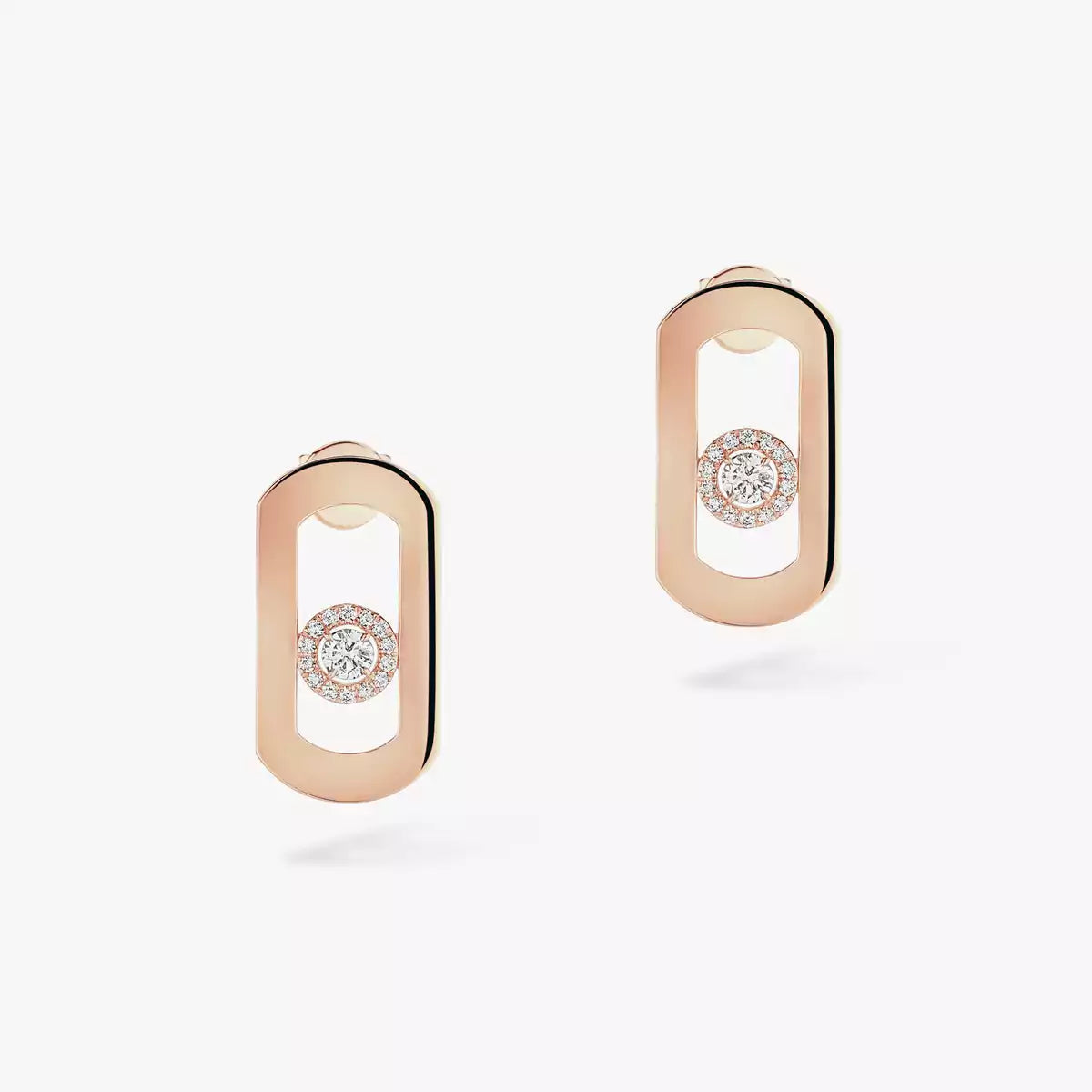 [⭐Hyrra Jewelry]So Move Diamond Earrings in Yellow Gold