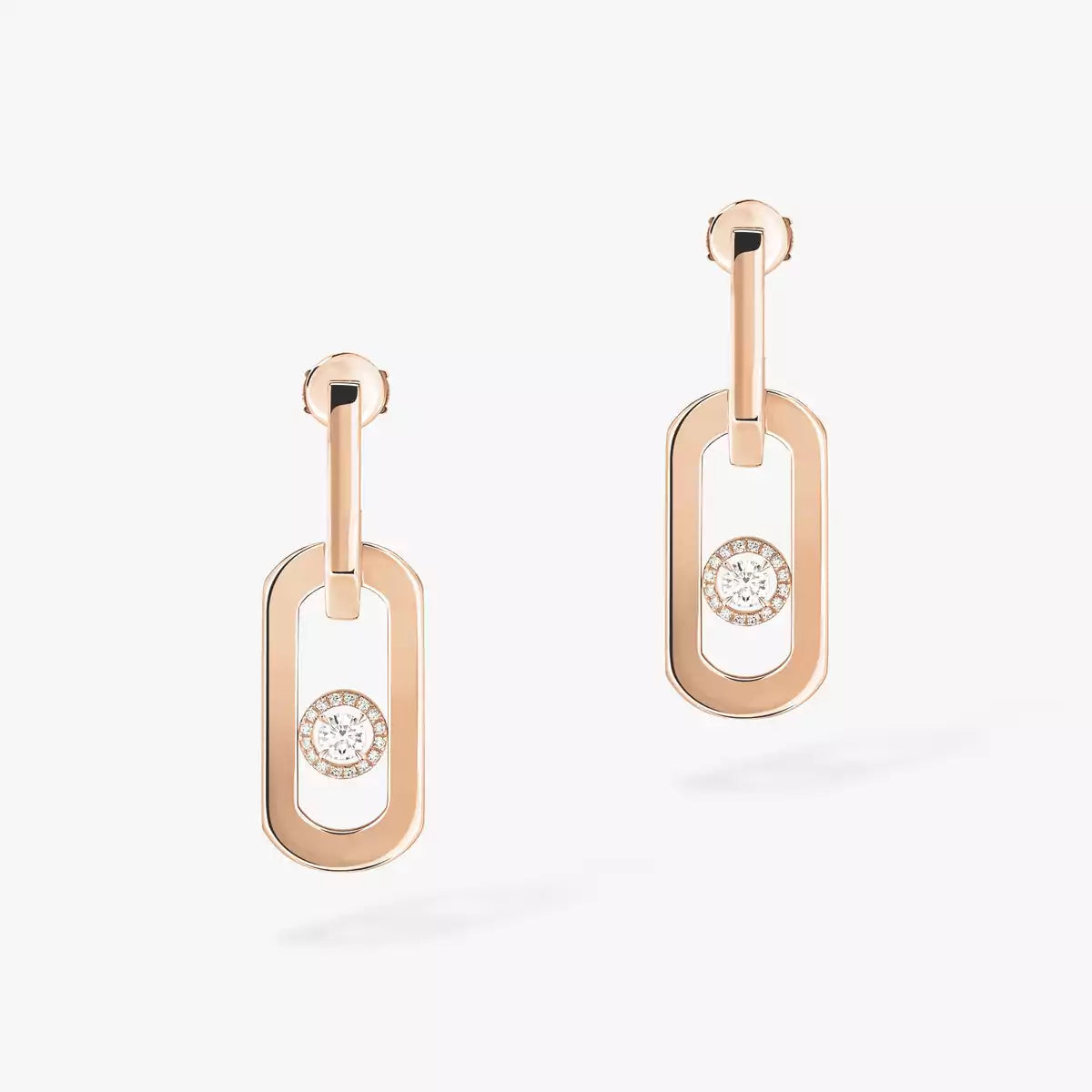 [⭐Hyrra Jewelry]So Move XL Diamond Pendant Earrings