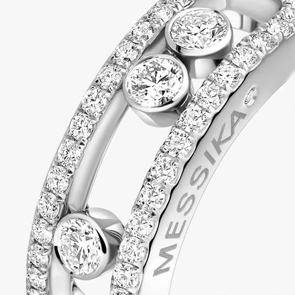 [⭐Hyrra Jewelry] Move Gold Diamond Pave_ Ring
