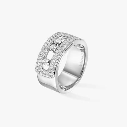 [⭐Hyrra Jewelry] Move Noa Diamond Pave_ Ring