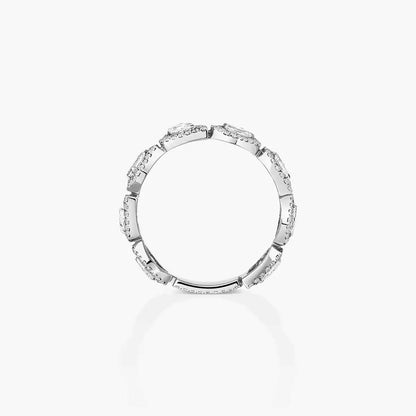 [⭐Hyrra Jewelry]Diamond Wedding Ring My Twin