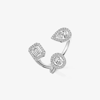 [[⭐Hyrra Jewelry] Diamond Ring 0,25ct My Twin Trilogy