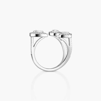 [[⭐Hyrra Jewelry] Diamond Ring 0,25ct My Twin Trilogy