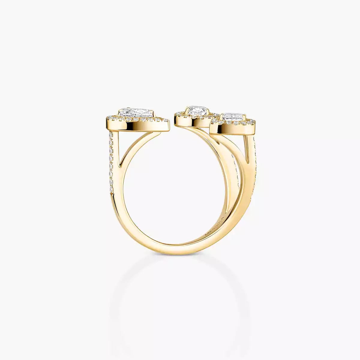 [[⭐Hyrra Jewelry] Diamond Ring 0,25ct My Twin Trilogy