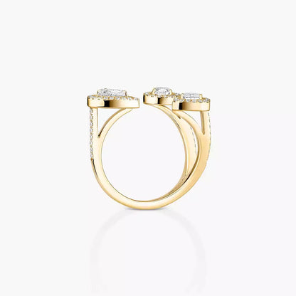 [[⭐Hyrra Jewelry] Diamond Ring 0,25ct My Twin Trilogy