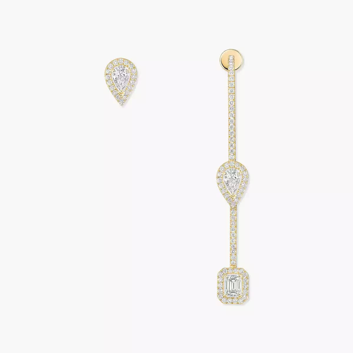 [⭐Hyrra Jewelry]Diamond Drop Earrings My Twin