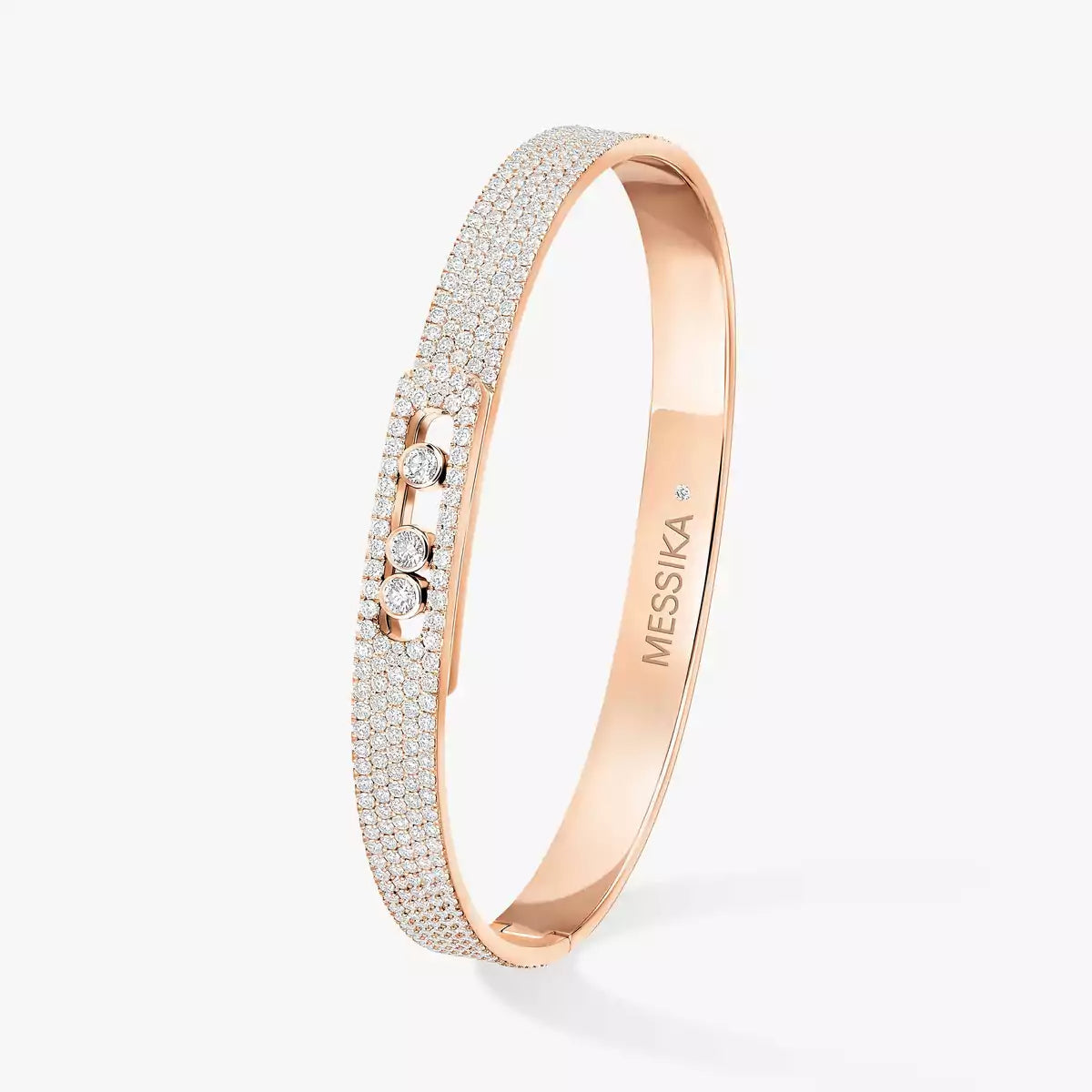 [⭐Hyrra Jewelry]Move Noa Full Pavé Diamond Bangle Bracelet