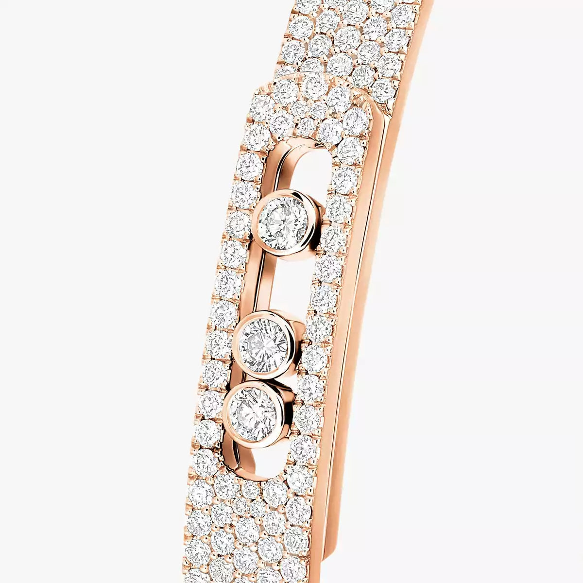 [⭐Hyrra Jewelry]Move Noa Full Pavé Diamond Bangle Bracelet