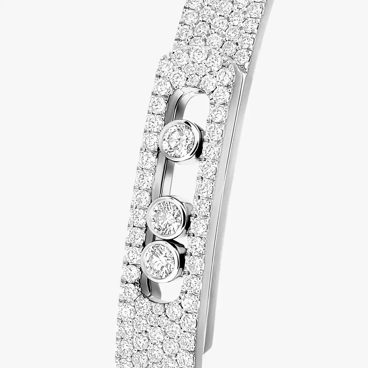 [⭐Hyrra Jewelry]Move Noa Full Pavé Diamond Bangle Bracelet