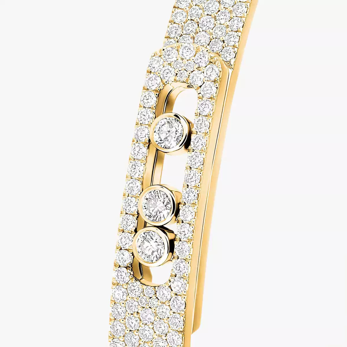 [⭐Hyrra Jewelry]Move Noa Full Pavé Diamond Bangle Bracelet