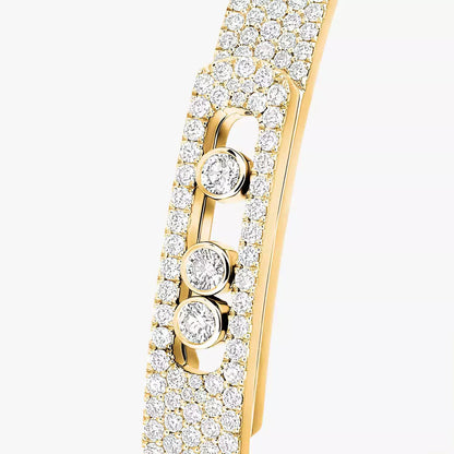 [⭐Hyrra Jewelry]Move Noa Full Pavé Diamond Bangle Bracelet