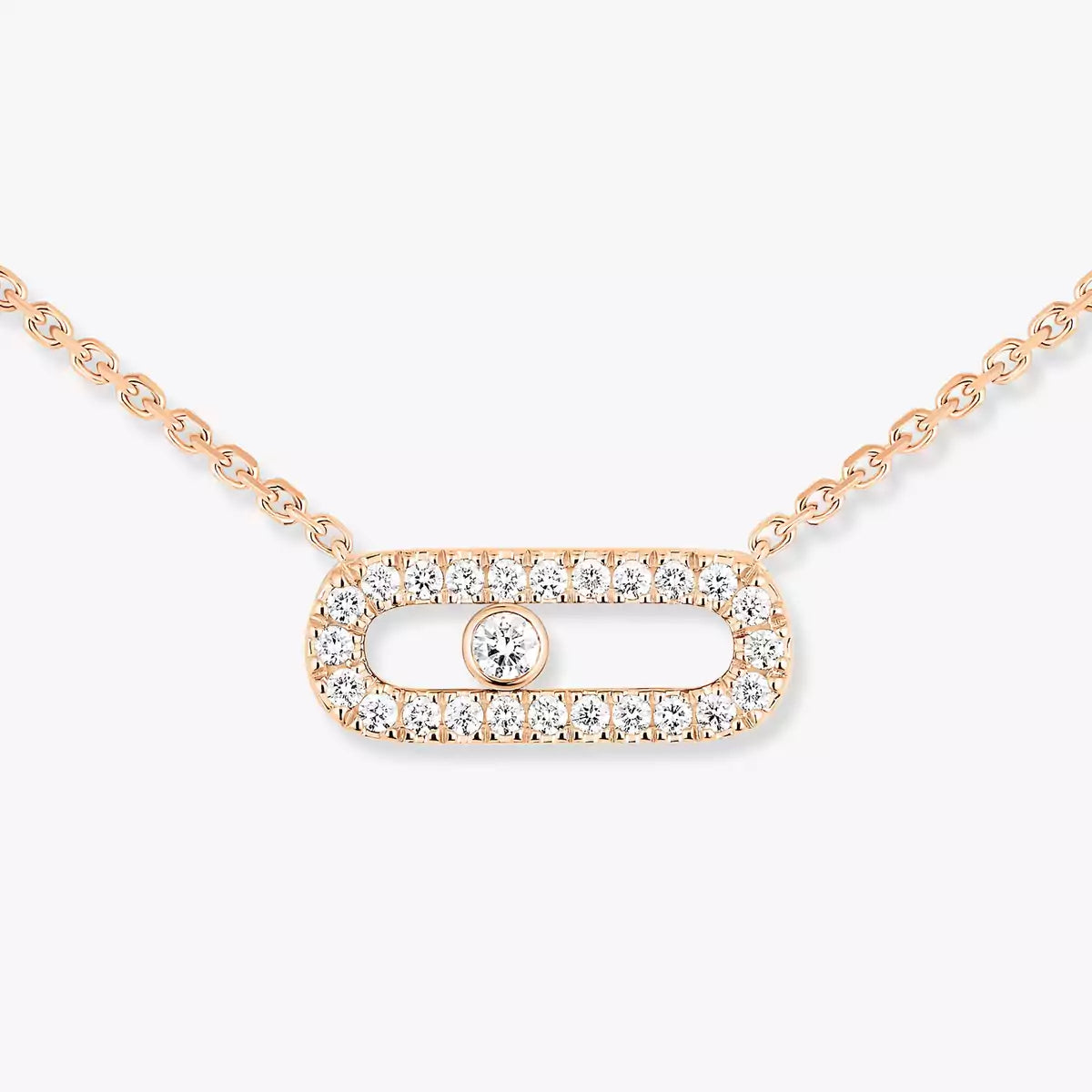 [⭐Hyrra Jewelry]Diamond Necklace Move Uno