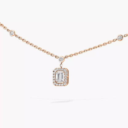 [⭐Hyrra Jewelry]My Twin Diamond Necklace in Silver