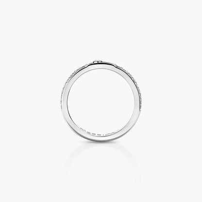 [⭐Hyrra Jewelry]Move Joaillerie Pave_ Diamond Wedding Ring